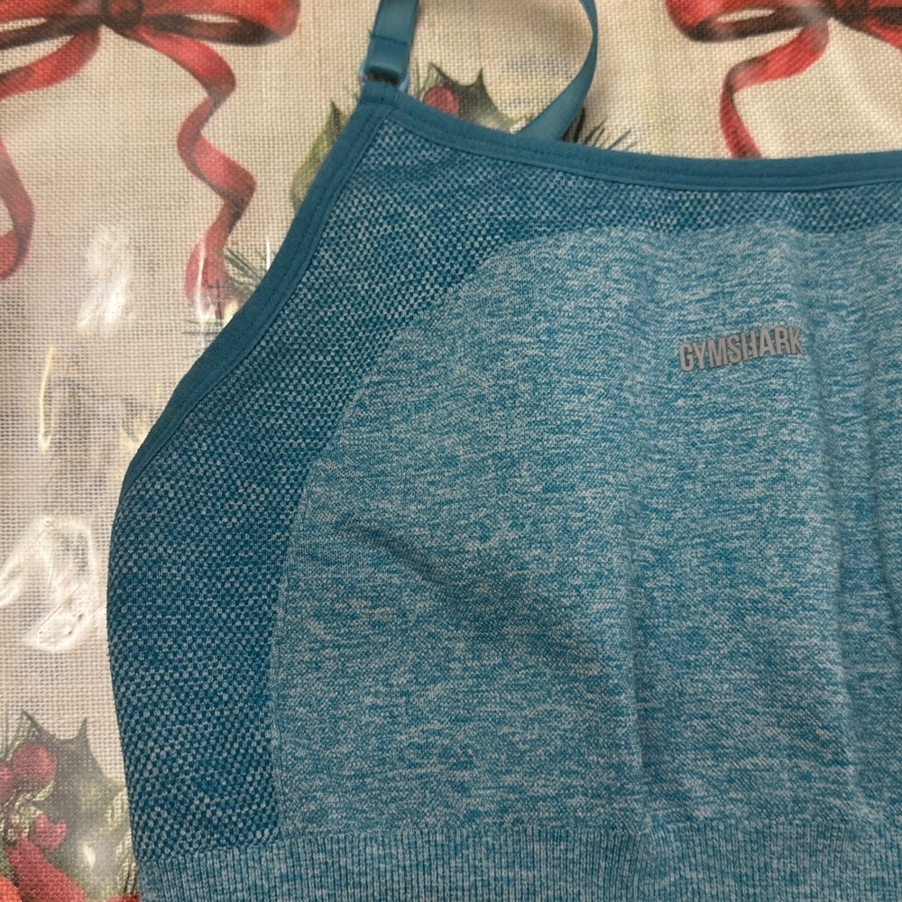 Gymshark Teal Sports Bra - Picture 8 of 8